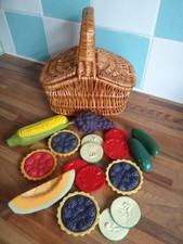 Kids Play Food & Basket