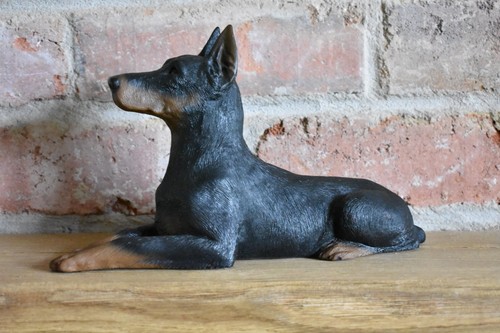 Vintage sandicast doberman - vintage,