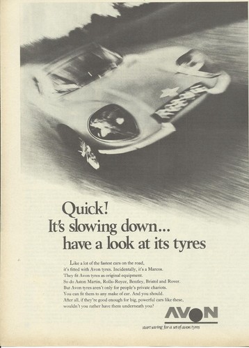Avon tyres featuring marcos - featuring, a