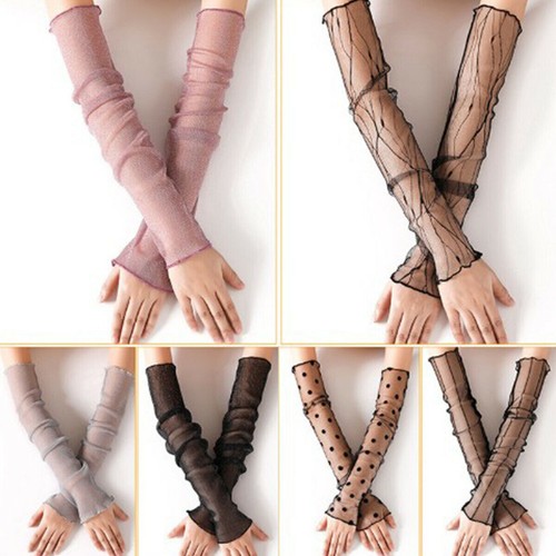 Women mesh lace long - mesh,