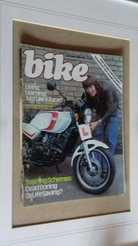 Bike magazine september 1980 - magazine,