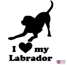 I love my Labrador sticker
