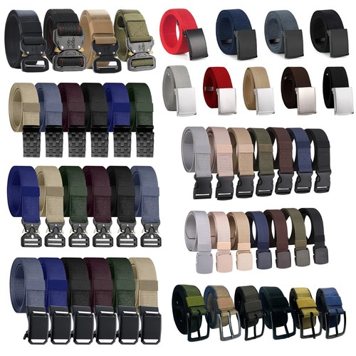 Webbing belts men women unisex - webbing,