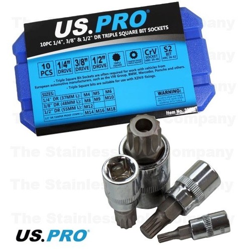 Pro triple square spline - triple,