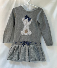 Maggie & Zoe Dress  - Age 2 - 3 UK / 3T USA - Grey