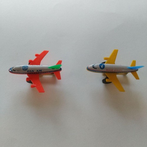 Tin plane toy pan british - tin,