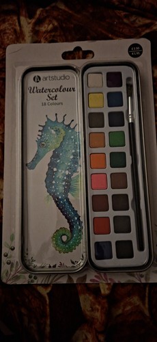 Watercolour paint block brush - watercolour,
