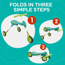 Scuttlebug XL 3-Wheel Foldable