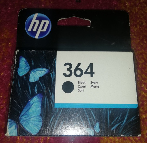 364 black printer ink - hp,