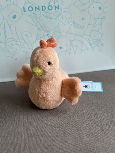 Jellycat fluffy chicken bnwt - jellycat,