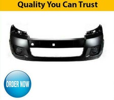 2007-2016 Front Bumper Black