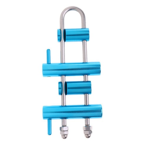 Climbing rappel long rack - rappel,