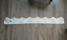 Vintage French Embroidered Shelf Cupboard Decoration