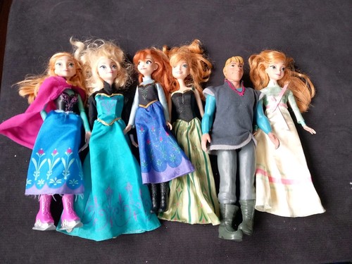 Bundle disney frozen dolls - frozen,