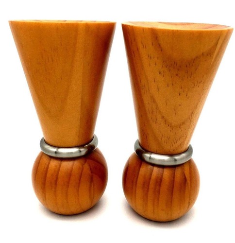 Curtain pole end finials - end,