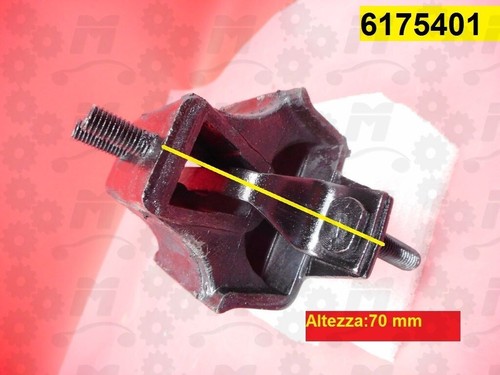Elastic rear engine - , mount