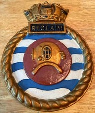 HMS RECLAIM Diver Helmet Royal