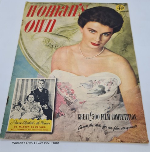 Vintage woman own magazines - woman's,