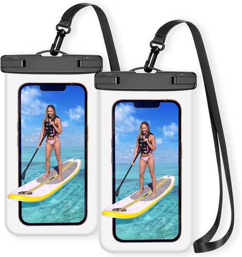 Waterproof phone pouch - bag, for