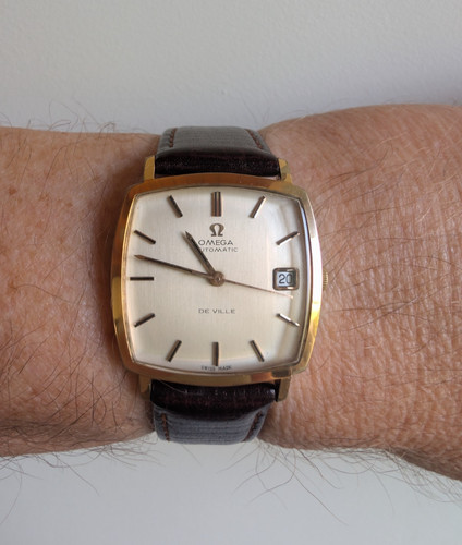 Mens omega ville - mens, gold