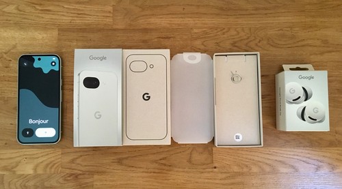 Week old google pixel 10a - old, 5g