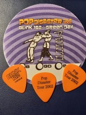 Blink 182 Tom Delonge Mark Hoppus Pop Disaster Tour 2002 Guitar Pick