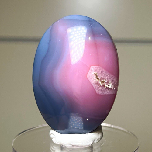 Polished pink blue swazi - pink/blue,