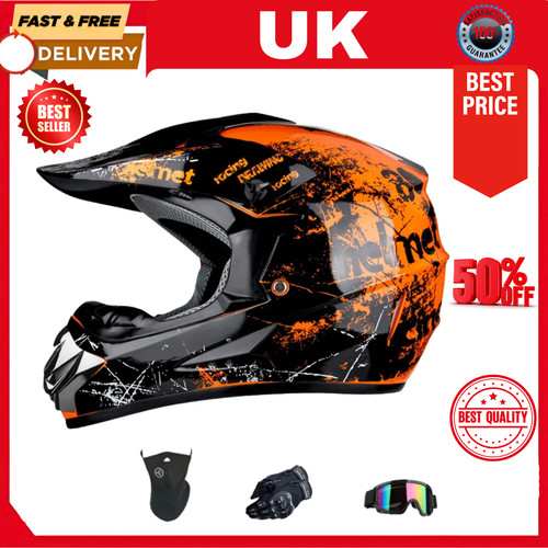 Youth kids motocross helmet - kids,