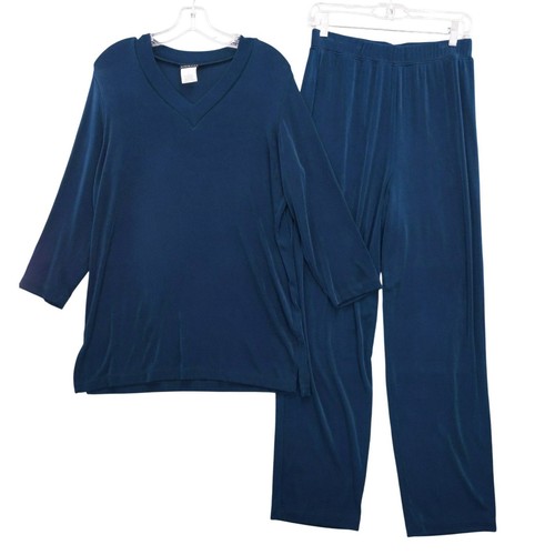 Citiknit slinky set neck - set, v-neck
