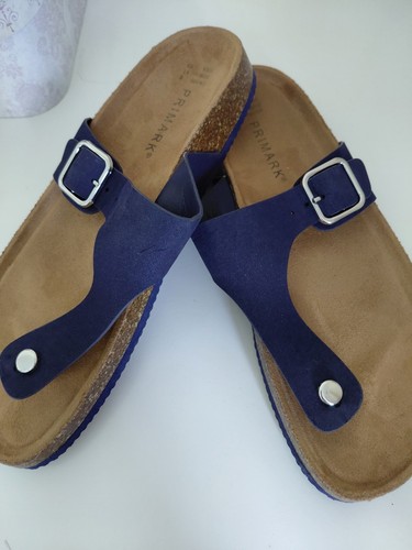 Primark navy blue buckle - navy,