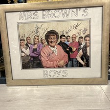 BRENDAN O'CARROLL Signed 16X12 Photo Display MRS BROWN'S BOYS COA