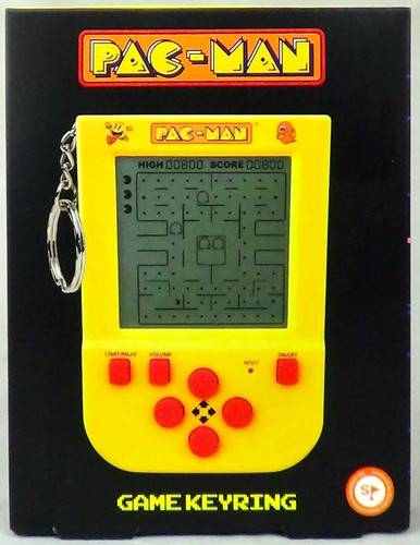 Pac man game keyring - pac, original