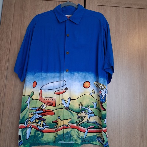 Vintage 90s mambo loud shirt - 90s,
