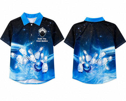 Youth bowling shirt - bowling, scott