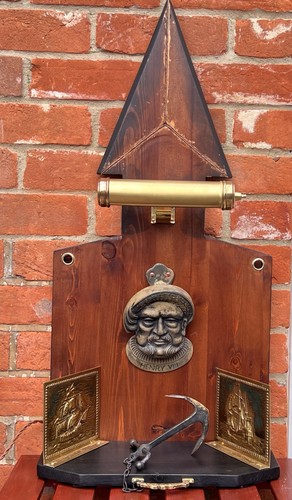 Vintage nautical wall lamp - wall,