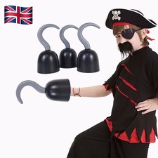 Toys Halloween Costume Party Dressed Up Captain Cosplay Pirate Hook Hand Decor