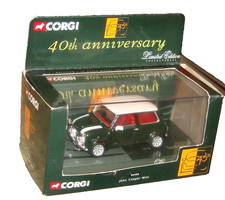 JOHN COOPER MINI CAR  - 1:36 scale - CORGI LIMITED EDITION ANNIVER -SEALED c1999