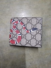 Gucci Kingsnake GG Supreme Wallet Brand New Without Packaging