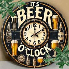 BEER O'CLOCK BAR MAN CAVE
