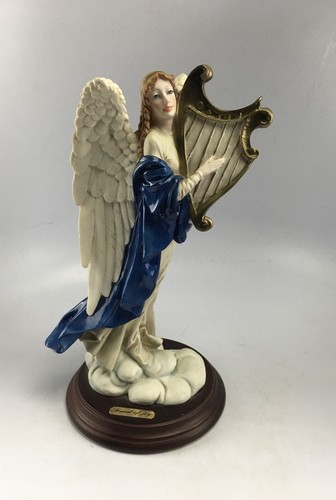 Signed auro belcari angel harp - auro,