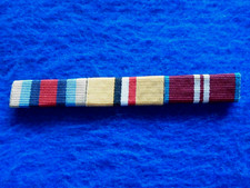 AFGHANISTAN, IRAQ & DIAMOND JUBILEE MEDAL RIBBON BAR
