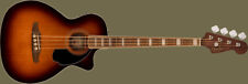 Fender Kingman Bass SCE, Shaded Edge Burst, Electro Acoustic Bass Guitar