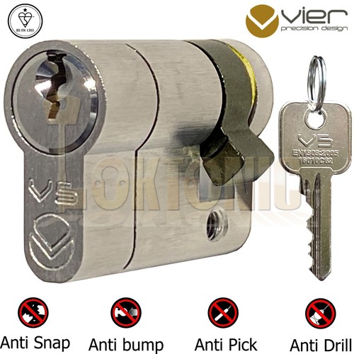 Vier half euro cylinder - half,