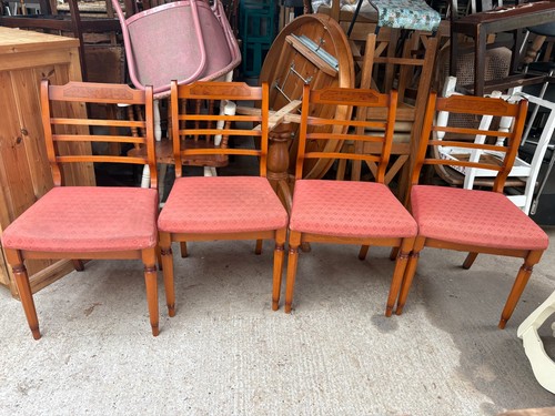 Ladder back dining chairs 4 - dining,