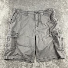 Unionbay Shorts Mens 42 Gray