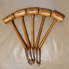 One Vintage Wooden Mallet
