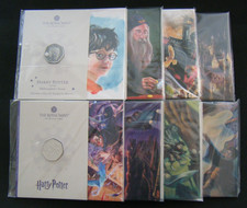 Harry Potter 50p Fifty Pence 8 Coin Collection 2022 / 2023 / 2024 /2025 BU Packs