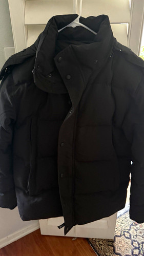 Canada goose black down - black, puffer