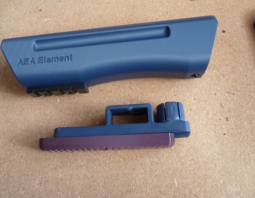 Custom made foregrip and