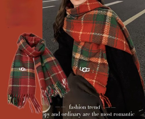 Ugg plaid scarf super - ,
